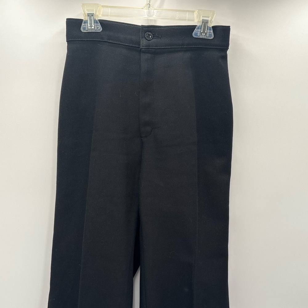 Levi’s Y2K Black High Rise Pleated Pants‎ Wide Leg Trouser Women’s - Picture 2 of 14